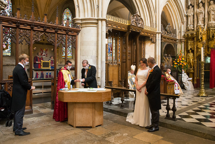 Southwark Cathedral Wedding Photographer
